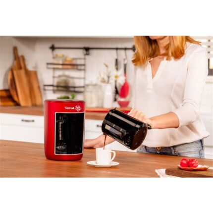 Tefal Köpüklüm 4 Fincan Kapasiteli 735 Watt Türk Kahve Makinesi - Kırmızı - Görsel 3