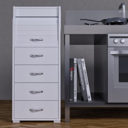 For Home Fora Home Pandora Ekmek Dolabı Ekmeklik Kiler Dolabı Çok Amaçlı Dolap - Görsel 4