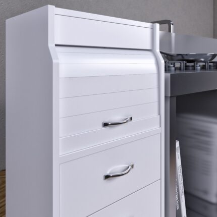 For Home Fora Home Pandora Ekmek Dolabı Ekmeklik Kiler Dolabı Çok Amaçlı Dolap - Görsel 5