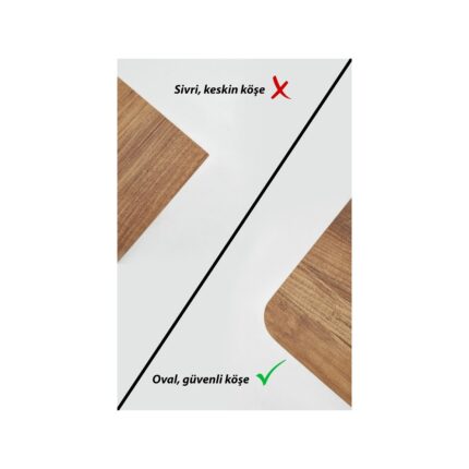 kolexonline Desensiz 3 Kademeli Akıllı Sihirli Sehpa - Görsel 5