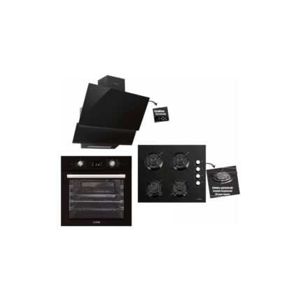 Luxell Opall Dijital Set SİYAH(B66-SGF3+C6-40BF+DA6-835)