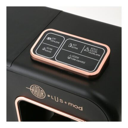 Jumbo Hatır Plus Mod 5 In 1 Black Copper Çay ve Kahve Makinesi - Görsel 5