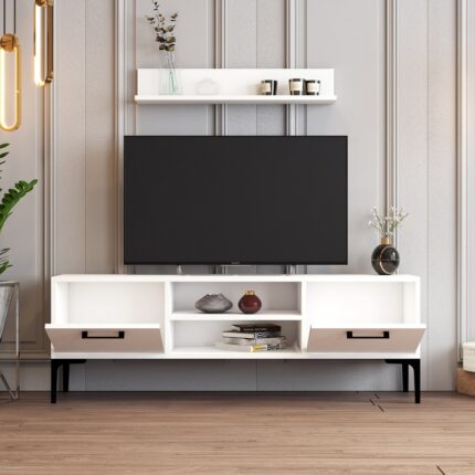 Variant Mobilya Variant Riga Tv Ünitesi - Beyaz - Görsel 2