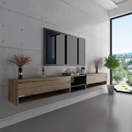 Myniture Duvara Monte Tv Sehpası Çırağan S6104-3