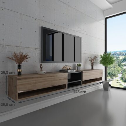 Myniture Duvara Monte Tv Sehpası Çırağan S6104-3 - Görsel 3