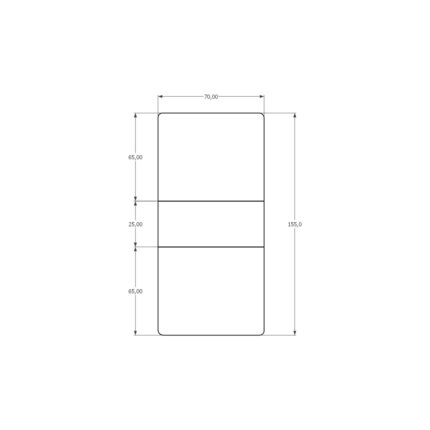 Asra Trend MDF Katlanır Mutfak Yemek Çalışma Masası, Beyaz, 155×75×70 cm, KM-12 - Görsel 2