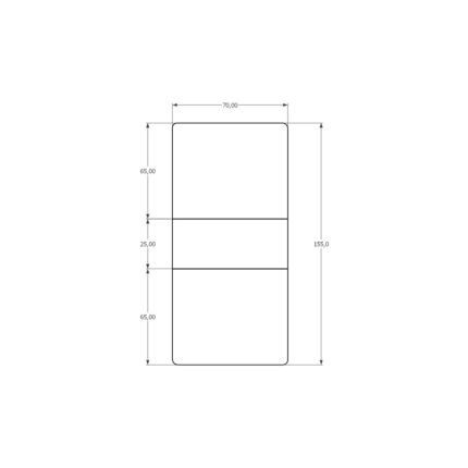 Asra Trend MDF Katlanır Mutfak Yemek Çalışma Masası, Beyaz-Petra, 155×75×70 cm, KM-11 - Görsel 3