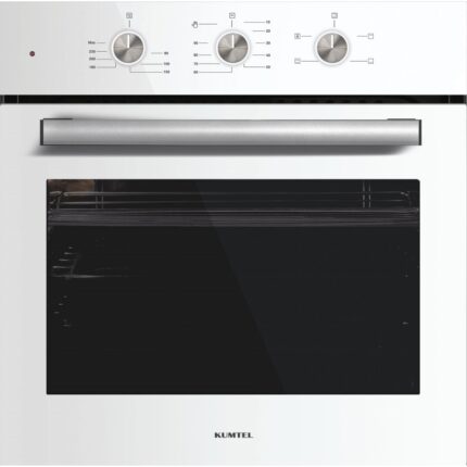 Kumtel Beyaz Aspiratörlü Turbo Ankastre Set (B66 - SF2 (MT) + DS6-905W + KO-40TAHDF) - Görsel 3