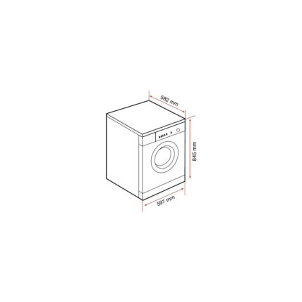 Teka TK3 1490 Solo 1400 Devir 9 kg Yıkama/ 6 kg Kurutmalı Çamaşır Makinesi - Görsel 2