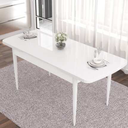 Canisa Concept Are Serisi  80 x 132 cm Mdf Açılabilir Yemek Masası - Görsel 2