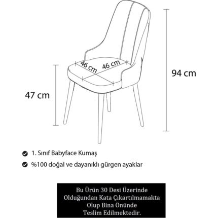 Canisa Concept Maya Serisi Beyaz Gürgen Ayak 1 Adet - Görsel 2