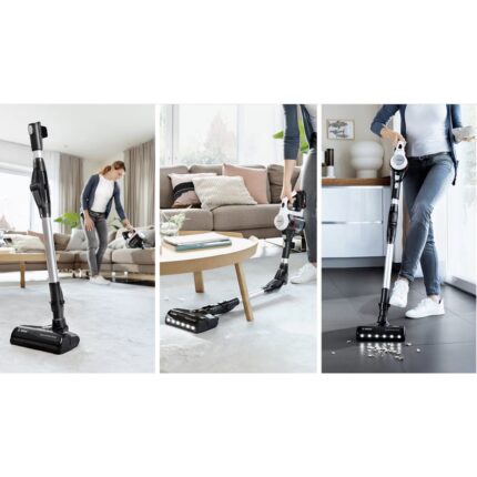 Bosch BCS711XXL Dik Şarjlı Süpürge Unlimited 7 (Beyaz) - Görsel 3