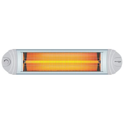 Awox Ecotec 2500W Infrared Elektrikli Isıtıcı – Termostatlı Isı Kontrolü, Alüminyum Gövde, Açık ve Kapalı Alan Kullanımı