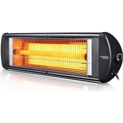 Kumtel 2500W Ecoplus Ayaklı Infrared Siyah Ufo Soba Ayak Hediyeli (Kaliteli Ayak Dahil) - Görsel 2