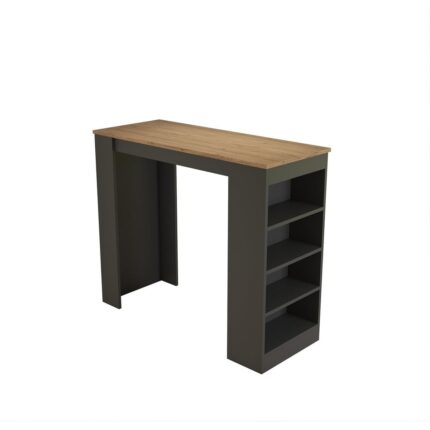 Bimossa L1030 Falez Bar Masası Antrasit-Sepet - Görsel 4