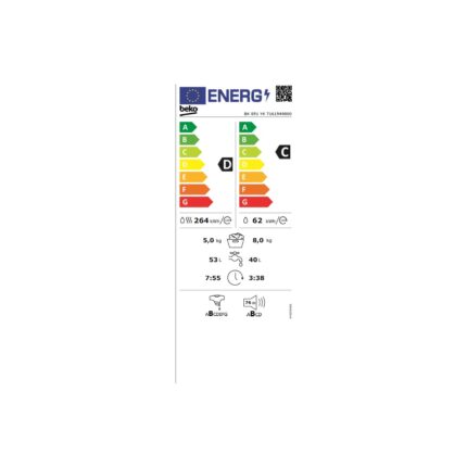 Beko Bk 851 Yk Yıkamalı Kurutmalı Çamaşır Makinası - Görsel 4