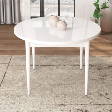 Canisa Concept Rox  Serisi,  Sabit  90 x 90 Yuvarlak Mutfak Masası