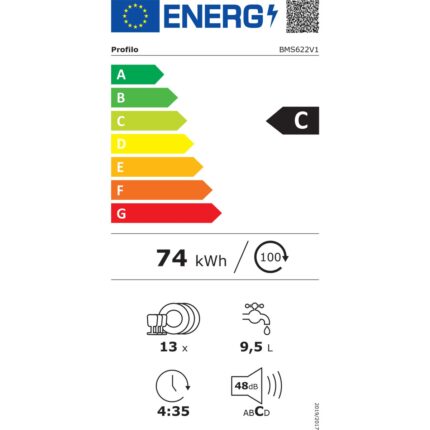 Profilo BMS622V1 C Enerji Sınıfı 6 Programlı 13 Kişilik Bulaşık Makinesi - Görsel 5