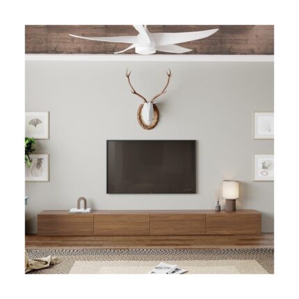 Joy Dizaynn Joy Tv Ünitesi Tv Sehpası Alt Modül Ceviz 240 cm Mdf