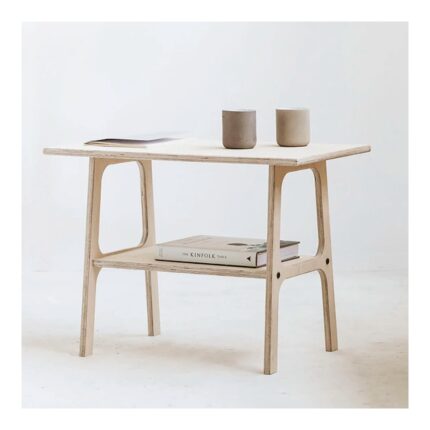 Zeo Wood Design Doğal Ahşap Orta Sehpa