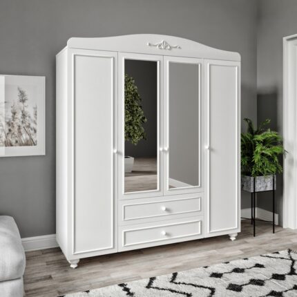 Venatto Romantic Xl Aynalı Dolap