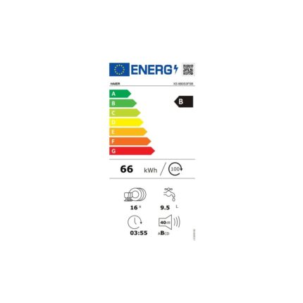 Haier Xs 6B0S3FSB 10 Programlı Wi-Fi  Bağlantılı Tam Ankastre Bulaşık Makinesi - Görsel 4