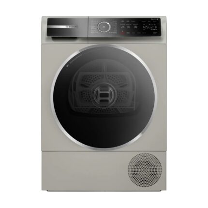 BOSCH Serie 8 Isı Pompalı Kurutma Makinesi 9 kg Gümüş