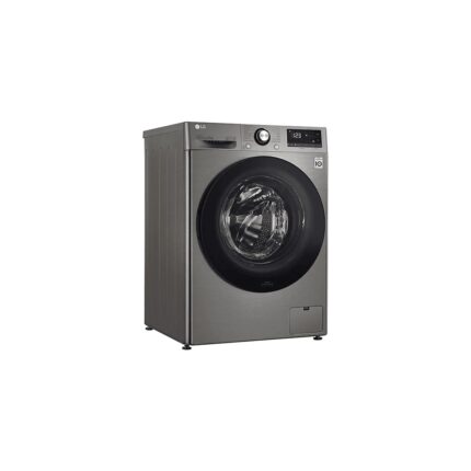 LG F4V3VYWKPE.APTPLTK B Enerji Sınıfı 9kg 1400 Devir Buharlı Çamaşır Makinesi Gri - Görsel 2