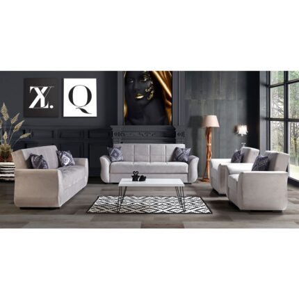 Eymense Ecem Çekyatlı Koltuk Takımı 3+3+1+1