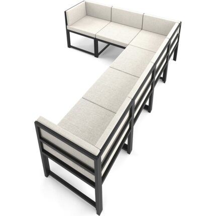 Wood House Parla 6'lı Koltuk Köşe Takımı - Görsel 2