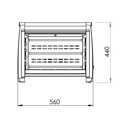 Kumtel LX-2832 Siyah 1500 Watt Isıtıcı - Görsel 3