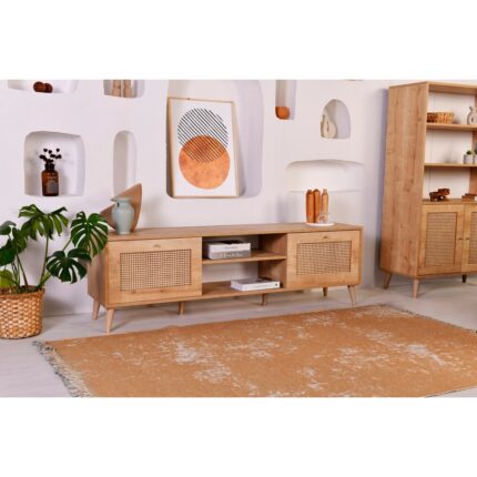 Vow Home Living Calvin Hazeran 2kapaklı Tv Ünitesi - Görsel 2