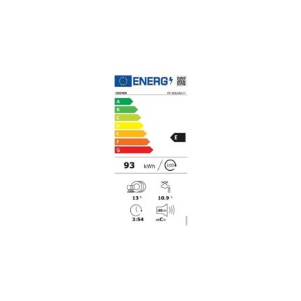 Hoover HF 3E9L0X2-17 5 Programlı Wi-Fi  Bağlantılı Bulaşık Makinesi - Görsel 5