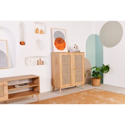 Vow Home Living Calvin Büfe, Hazeran - Görsel 3