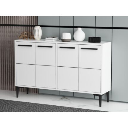 Mert Sert Mobilya Sera 120CM Konsol, Tv Sehpası, Tv Ünitesi, Kahve Köşesi, Banyo Dolabı, Çok Amaçlı Dolap,ayakkabılık - Görsel 2
