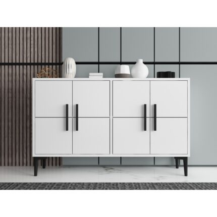Mert Sert Mobilya Lavel 120CM Konsol, Tv Sehpası, Tv Ünitesi, Kahve Köşesi, Banyo Dolabı, Çok Amaçlı Dolap,ayakkabılık