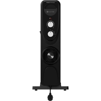Dijitsu DYR30 11 Dilim Siyah Turbo Fanlı Yağlı Radyatör