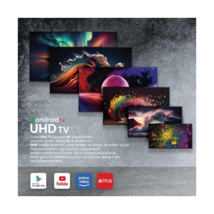 Conti CT32AN100H 32" 81 Ekran Uydu Alıcılı HD Ready Smart LED TV - Görsel 3