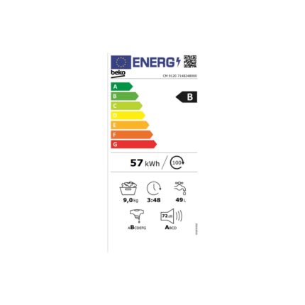 Beko cm 9120 Çamaşır Makinesi - Görsel 3