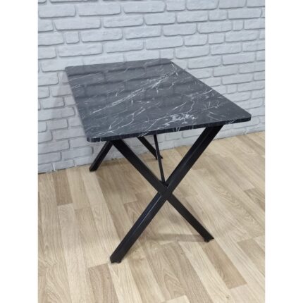 Bambeds Mobilya 60X120 (Tekmasa) Masa Siyah Mermer Desen - Görsel 4