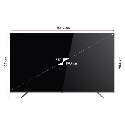 Next YE-75EFSG7 75" 190 Ekran 4K Ultra HD Google Android Smart QLED TV - Görsel 3