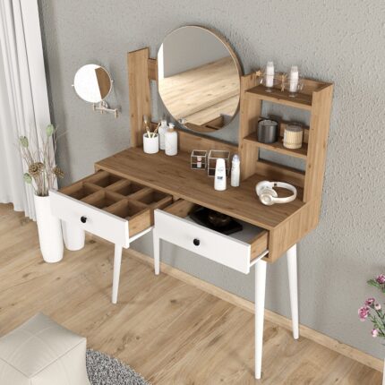 Roewood Efsane Makyaj Masası Ahşap