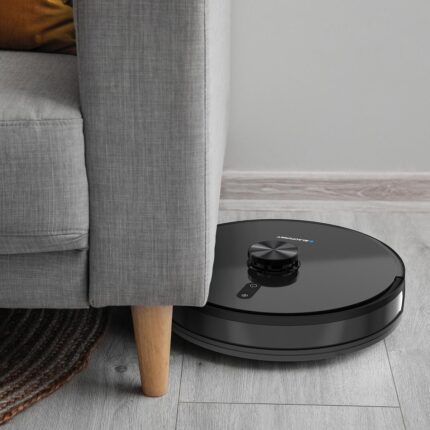 Blaupunkt S10 Robomaster Robot Süpürge – 3000 Pa Güçlü Emiş, Akıllı Haritalama ve Telefonla Kontrol, Sert Zeminler İçin - Görsel 3
