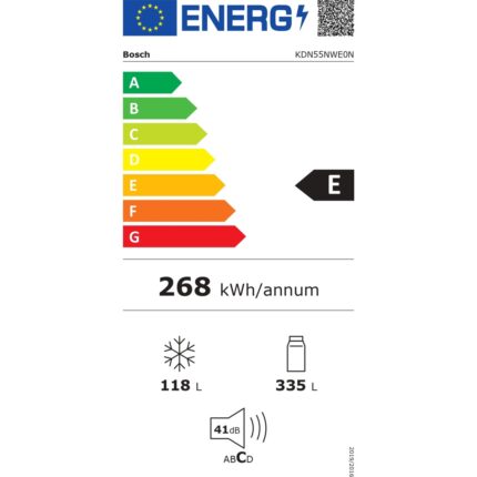Bosch KDN55NWE0N 453 Lt No-Frost Buzdolabı - Görsel 3