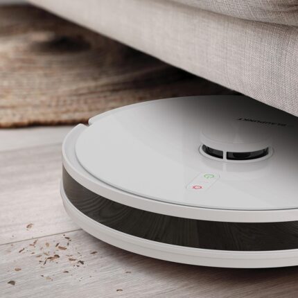 Blaupunkt S40 Robomaster Çöp Istasyonlu Akıllı Robot Süpürge Beyaz - Görsel 4