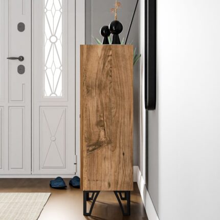 Ceramical DLS3 Çok Amaçlı Mutfak ve Banyo Dolabı Çam Renk Dayanıklı Geniş Depolama Ünitesi - Görsel 4