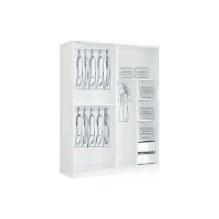 Avm 24 Ayasofya 180 X 59 X 212 Sürgülü Dolap-Beyaz-Aynalı-Ücretsiz Nakliye Montaj - Görsel 3