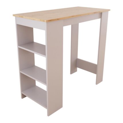 Bimossa L1120 Serina Bar Masası Sepet-Kumtaşı - Görsel 5