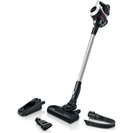 Bosch BCS61113 18V Şarjlı Dikey Süpürge – Hafif Kompakt Tasarım, HEPA ve Siklon Filtre ile Güçlü Temizlik