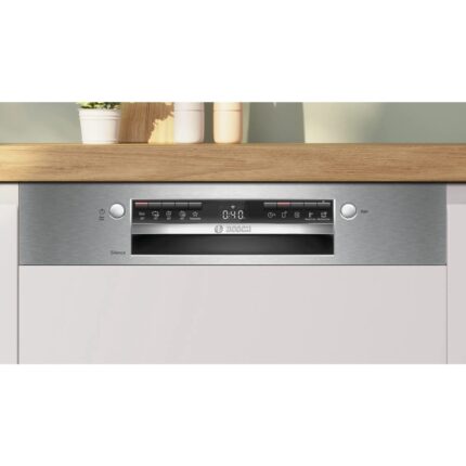 Bosch SMI4IKS50T Paslanmaz Çelik Yarı Ankastre Bulaşık Makinesi - Görsel 3